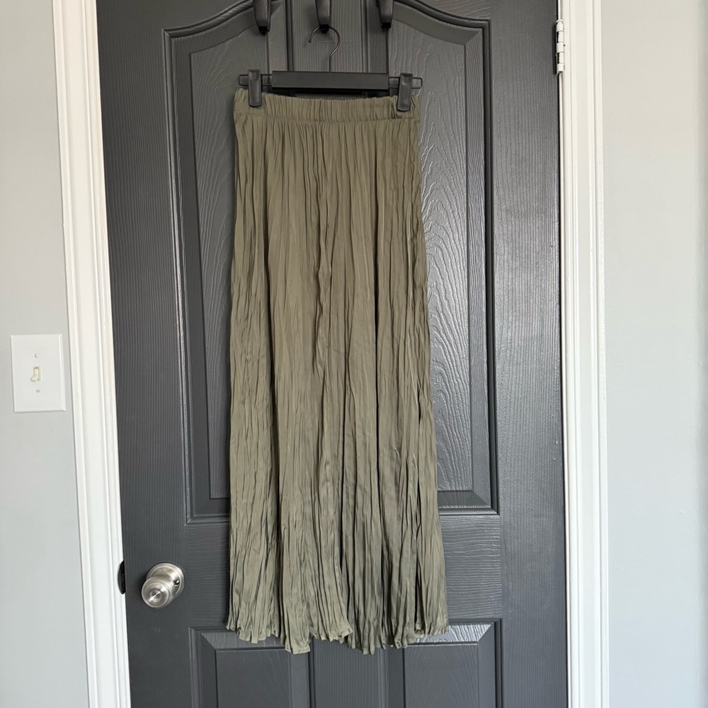 RW&CO. Satin Maxi Skirt